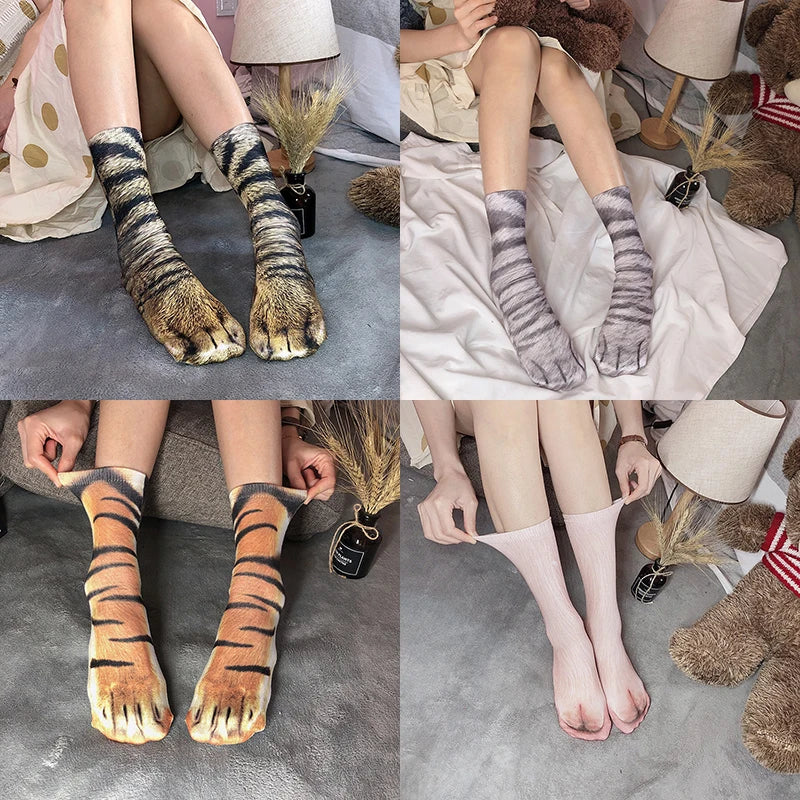 Turn Your Feet Into Cat Paws 🐾 | Viral Funny Animal Socks